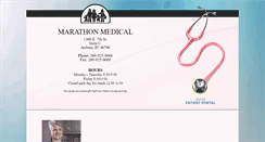 Desktop Screenshot of marathonmedical.org